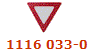 1116 033-0