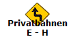 Privatbahnen
E - H