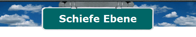 Schiefe Ebene